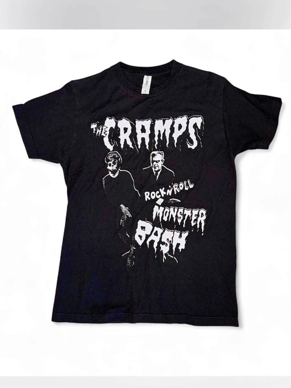 The Cramps Monster Mash Rock & Roll Graphic T-Shirt Size Medium